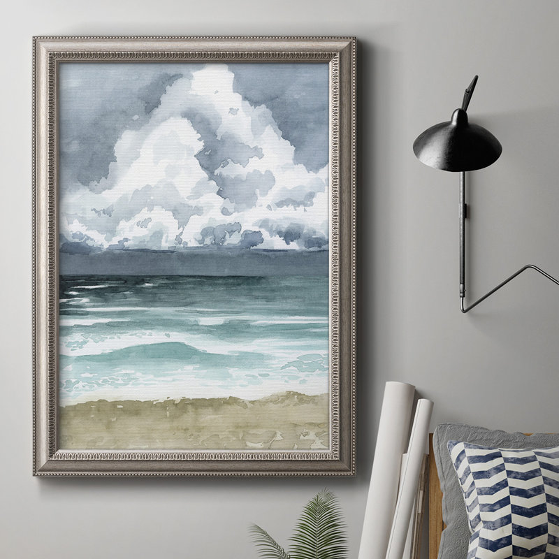 South Beach Storm I - reproduction d'art sur toile, H 27 po x l 18 po x P 2,5 po