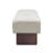 Gal Polyester Upholstered Bench