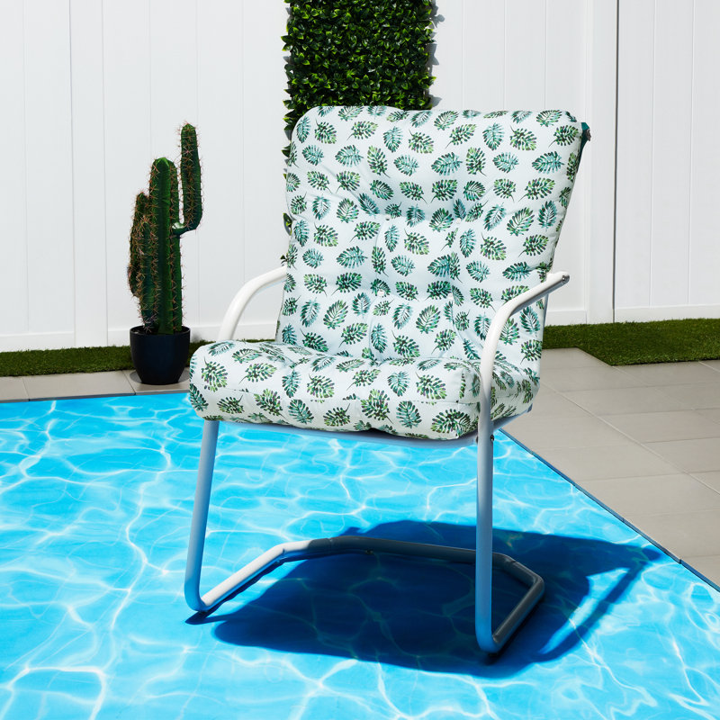 Vera Bradley Outdoor Seat/Back Cushion, Seawater Palm