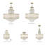 Lustre à niveaux 3 lumières Eshaa-1130270610-1129236335