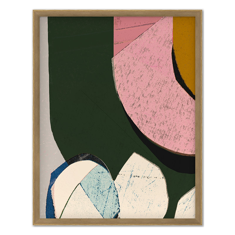 Oddment Collection 11 Print by Todaro, Katie, Oak Single Picture Framed, 28'' H x 22'' W