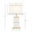 Rectangular Ceramic Table Lamp