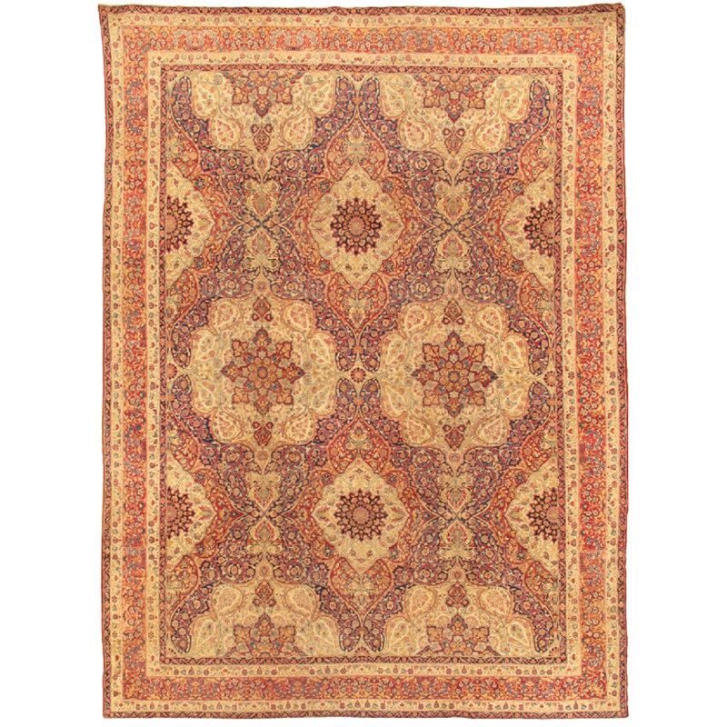 Antique One-of-a-Kind 10'7" X 14'2" Area Rug