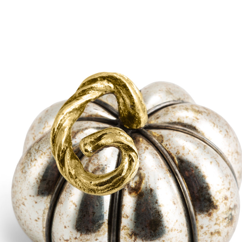 Seasonal Glass Pumpkin