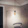 Harloe Ceiling Pendant Fitting, E27 Lamp Holder 2M Plug In Pendant Light Cord, Fabric Cable 3 Pin Plug In With On/Off Switch Lighting Kit