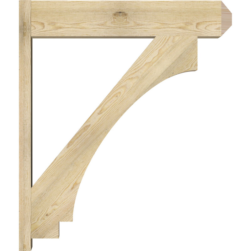 Persienne impériale, Sapin Douglas de 8 po (sciage brut), P 36 po x H 42 po