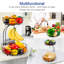 Rangement en fer pour fruits et légumes à 2 niveaux