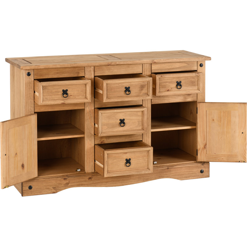 Castillon 132 Cm Wide 5 Drawer Sideboard