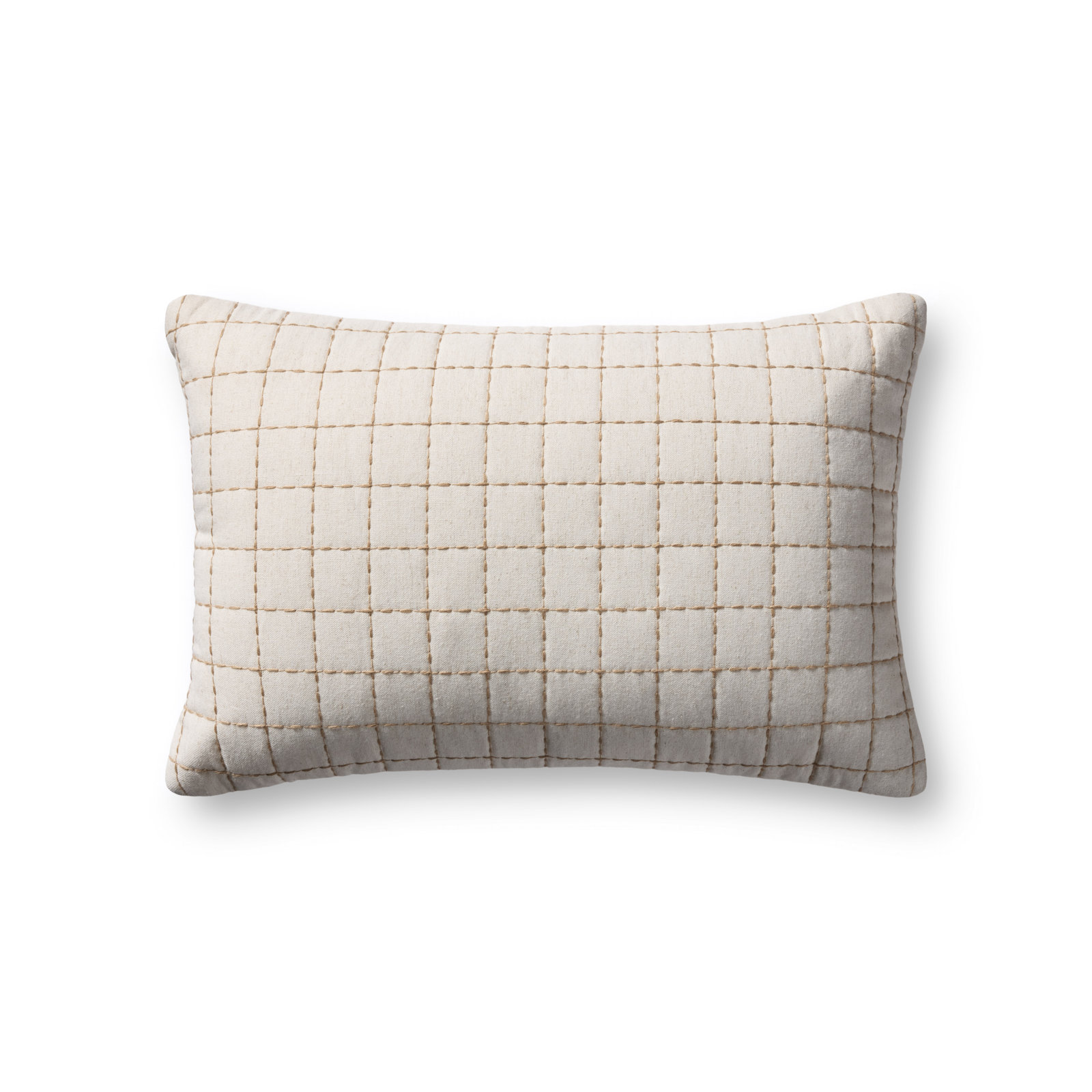 Magnolia Home x Loloi Hattie Pillow Cover, Rectangle 21"H x 13"W, Pillow Cover Only - No Insert