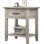 Table de chevet en bois avec tiroir de rangement et tablette ouverte, table de chevet mince à 2 niveaux pour la chambre à coucher ou le salon, style industriel campagnard