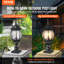2 lampadaires d'extérieur Dusk To Dawn