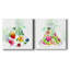 «Fashionable Florals I», ensemble de 2 peintures-951446583-951446579