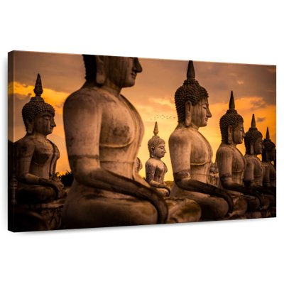 Kerrick Buddha Statues In Wat Thung Yai