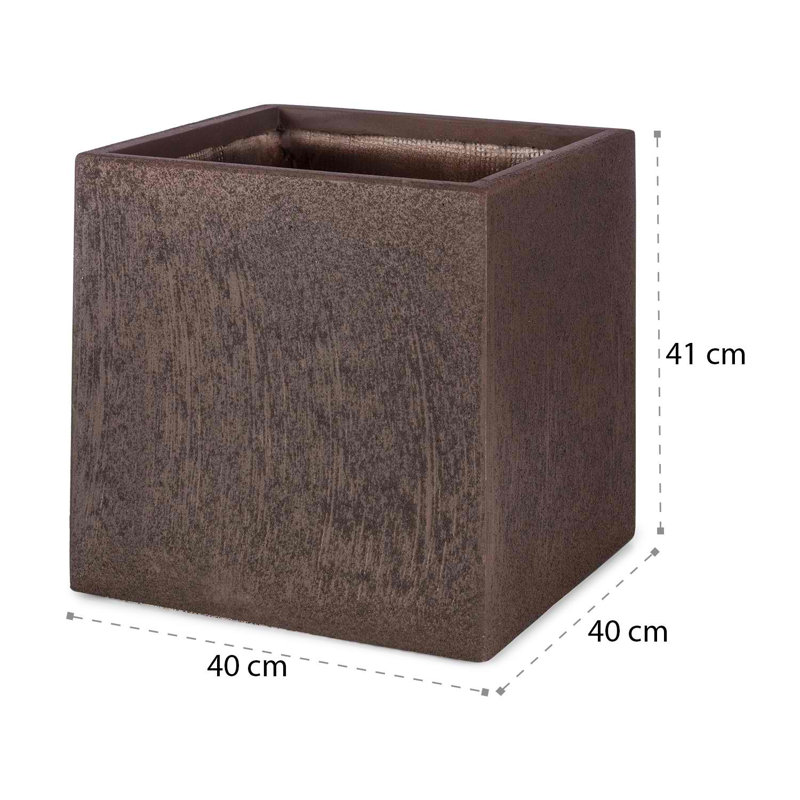 Planter, 41cm H x 40cm W x 40cm D