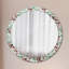 Huldar Glass Flat Wall Mirror