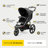 Adjustable Handlebar All-Terrain Frame Jogging Stroller For Babies & Toddlers-123068294
