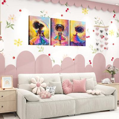 3 Piece Wrapped Canvas Wall Art