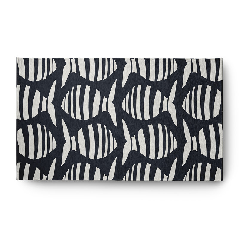 Mancelona Chenille Animal Print Rug, Rectangle 3' x 5'