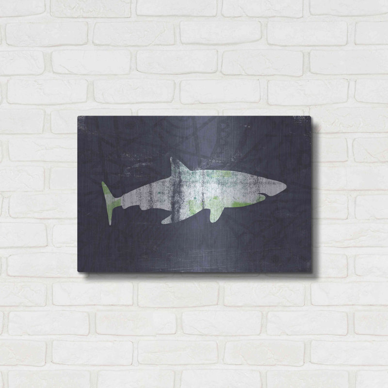 " Shark I " by Linda Woods, 16'' H X 24'' W