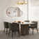 Ashane Asymmetrical Wall Mirror Metal Frame