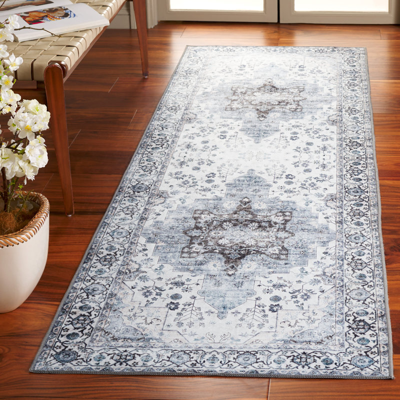 Mikali Machine Washable Non-Slip, Runner 76 x 183 cm