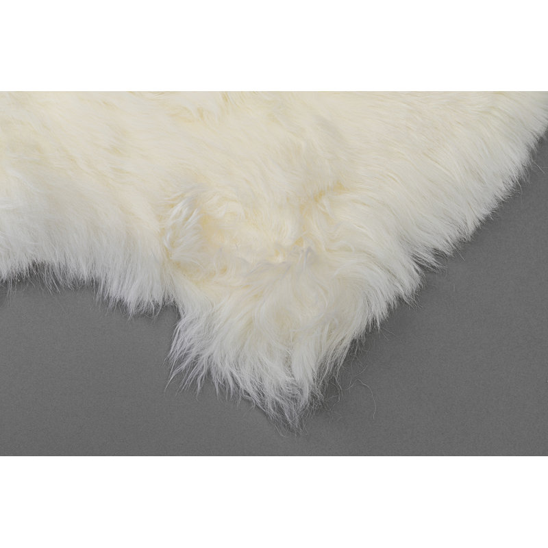 Heidi Sheepskin White Rug