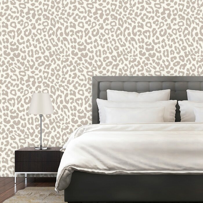 Everly Quinn Dufresne Peel & Stick Animal Print Panel | Wayfair