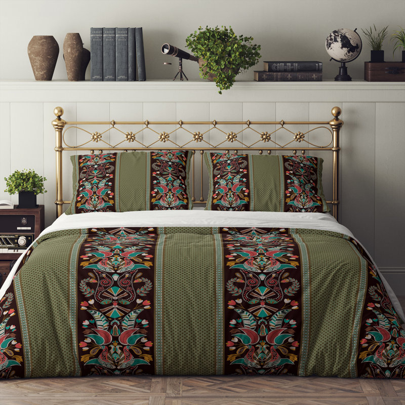 Abstract Duvet Cover, King Duvet Cover + 2 King Shams