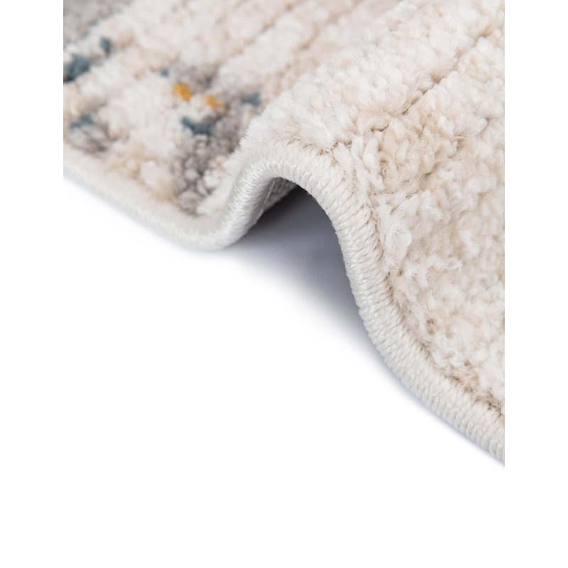 Tapis abstrait Caparro, Rectangle 6 pi 1 po x 9 pi 2 po