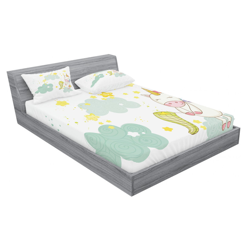 Microfiber Sheet Set, Full Sheet Set with Fitted Sheet