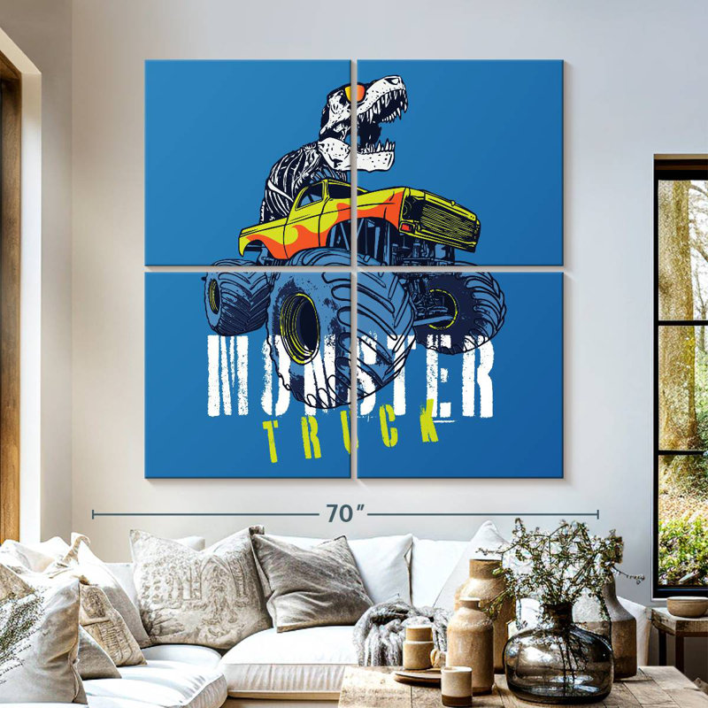 Camion monstre Mehar T-Rex, H 57 po x l 57 po