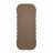 31.4X1.4X74" Wooden Floor Mirror With Unique Brown Frame