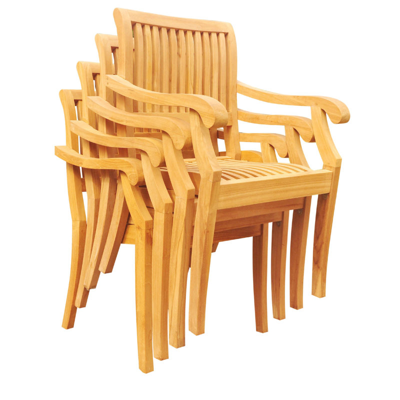 Lua Outdoor Teak Dining Armchair