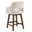 Tabouret de comptoir rembourré Lainey-104838744