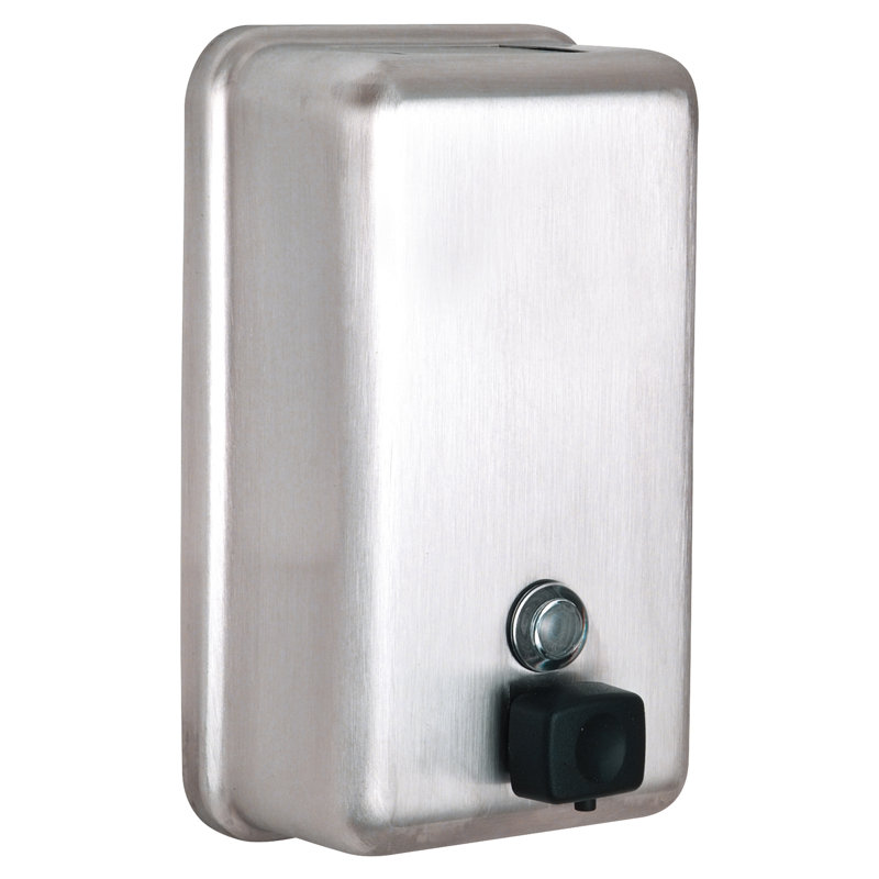 Manual Surface-Mounted Liquid Vertical Soap Dispenser