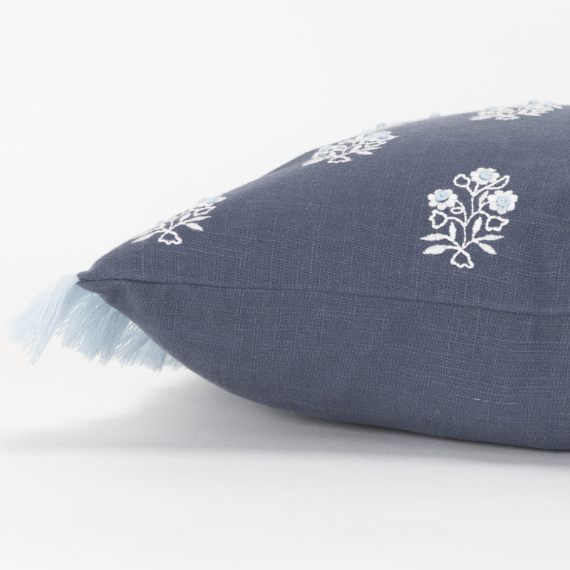 Leigha Floral Rectangular Lumbar Pillow