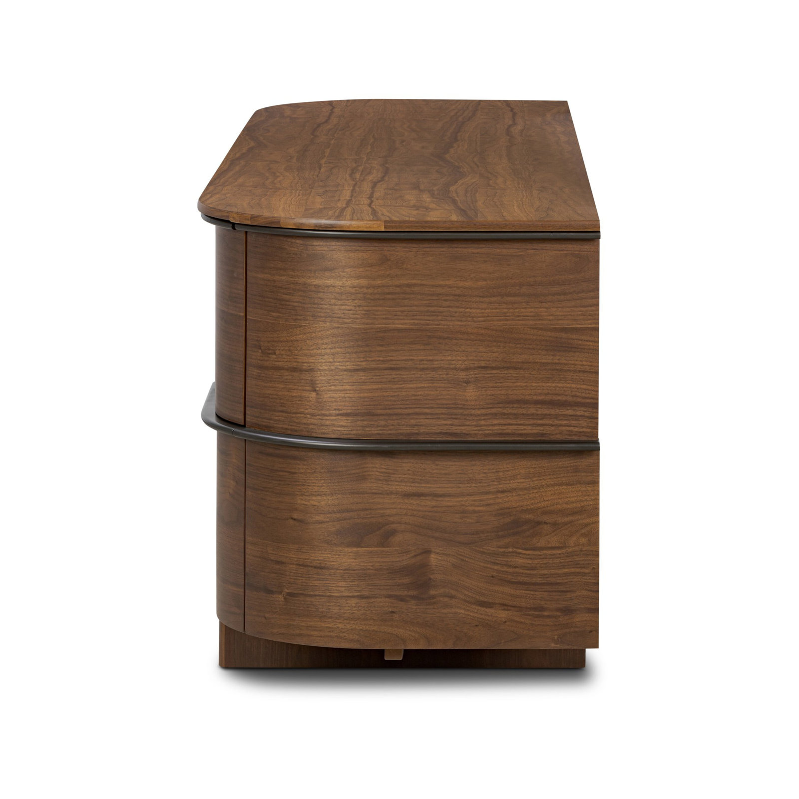 Topsham 6 Drawer Dresser-Dark Brown Walnut Veneer