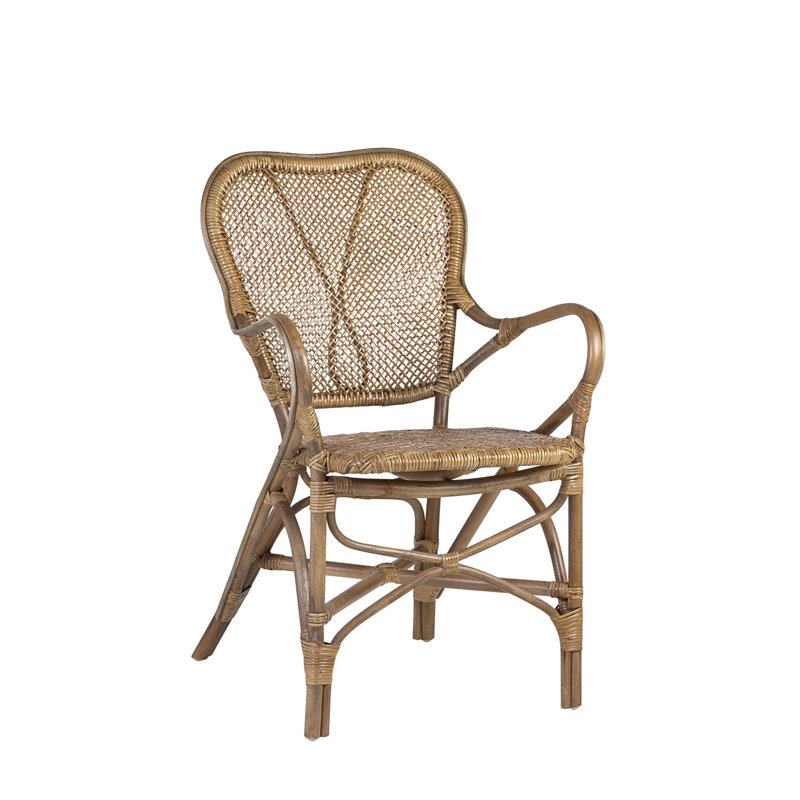 Aaraon Stackable Outdoor Patio Dining Armchair