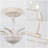 Thorgard 8-Light Wagon Wheel Chandelier, Dimmable Rustic Industrial Farmhouse Light Fixture in Iron for Kitchen Island, Dining Room, Lodge-874610039-920223182