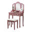 Ensemble coiffeuse et tabouret en bois Sanlo-1542275957