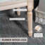 Extrémité du banc de lit, 46 po HOMcom, revêtement vintage français crème | Pieds en bois d'hévéa massif | Blanc crème | Polyester