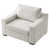 Ivory Polyester Blend