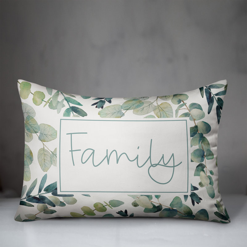 Floral Outdoor Throw Pillow
