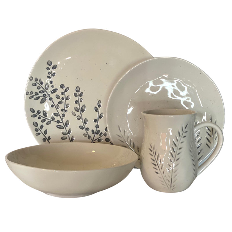 Service de table Hudson Valley Night 16Pc