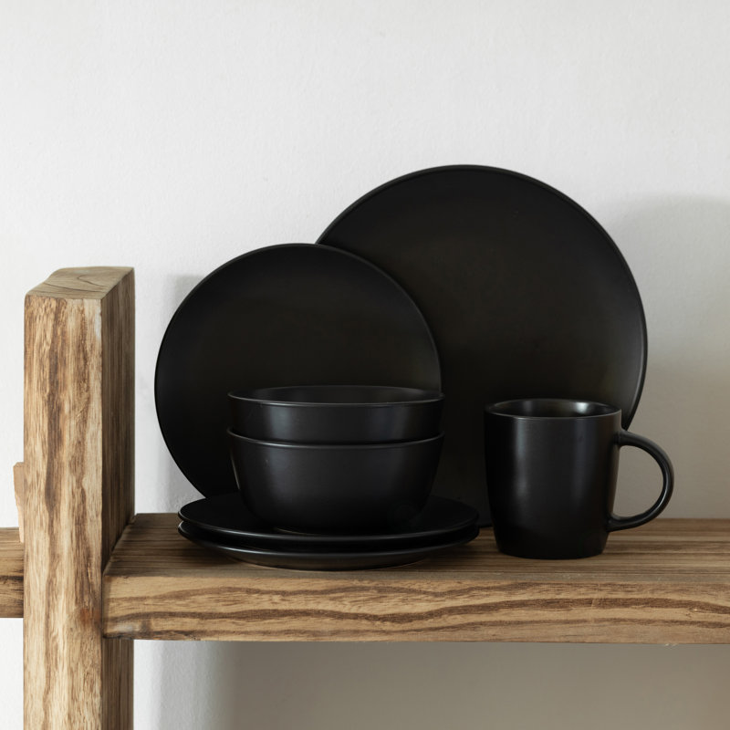 Piece Ceramic Dinnerware Set - Service for 4