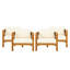 Mobilier de patio 2 pièces (beige)-616936031
