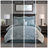 Luxurious Damask Jacquard Bedding Sets, Polyester Comforter Light Aqua Silver, Year-round Elegance