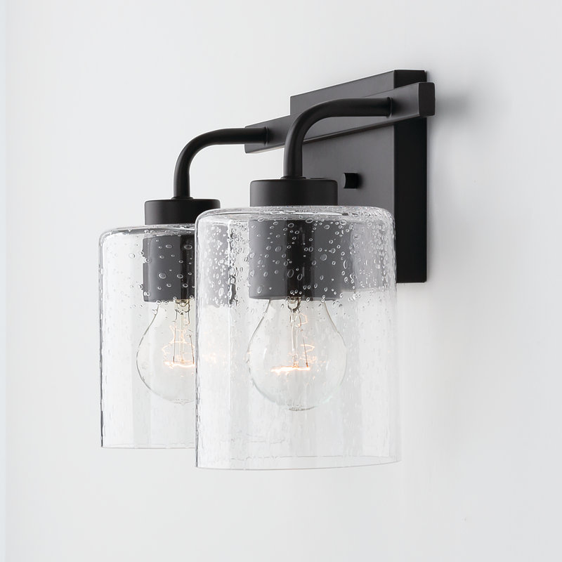 Babson 2 - Light Dimmable Vanity Light, Matte Black