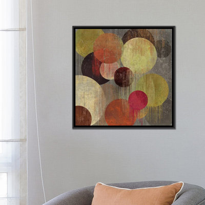 Magenta Bubbles I par Tom Reeves - Impression sur toile tendue sur châssis