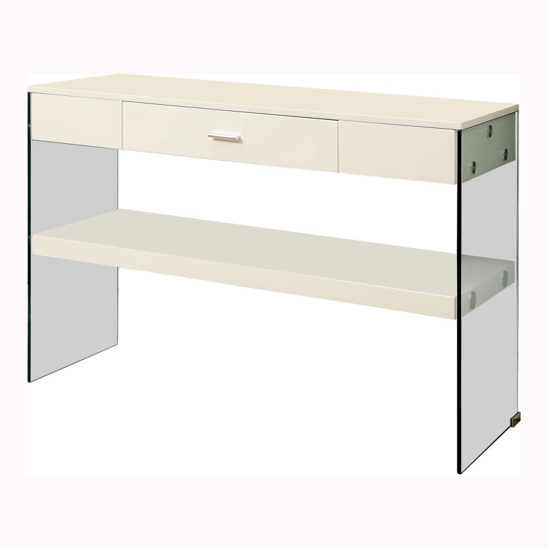 Aguero 119.38cm Console Table, White